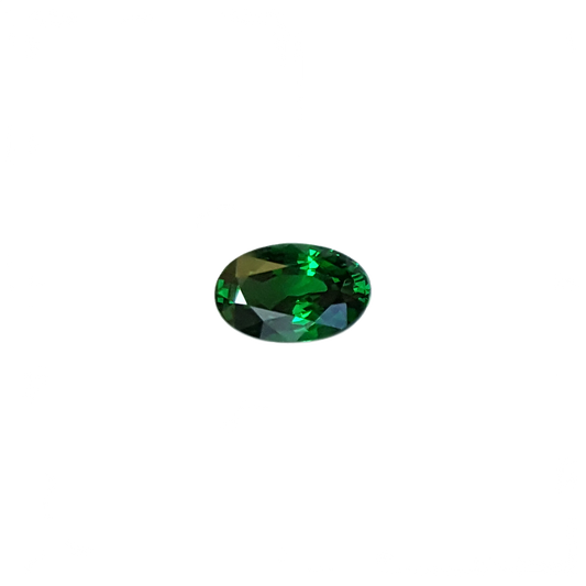 1.77ct Oval Gem Quality - Fine Intense Green Tsavorite