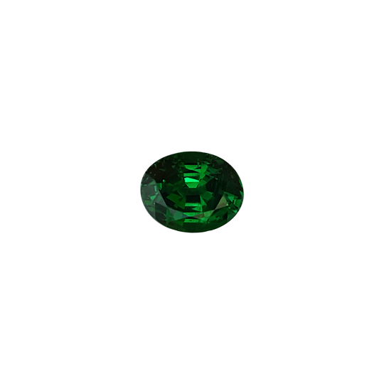4.5ct Oval Gem Quality - Fine Intense Green Tsavorite