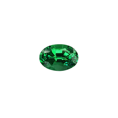 3.2ct Oval Bright Green Tsavorite