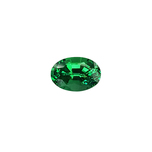 3.2ct Oval Bright Green Tsavorite