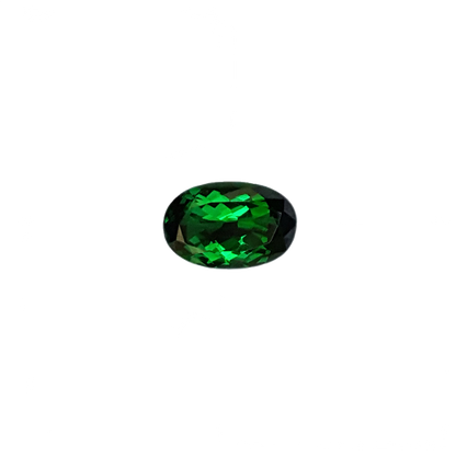 1.54ct Oval Gem Quality - Fine Intense Green Tsavorite