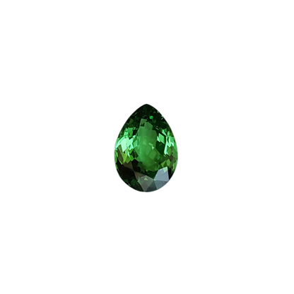2.36ct Pear Shape Bright Green Tsavorite