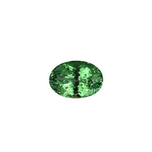 12.14ct Oval Light Mint Green Tsavorite