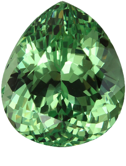 5.07ct Pear Shape Mint Garnet