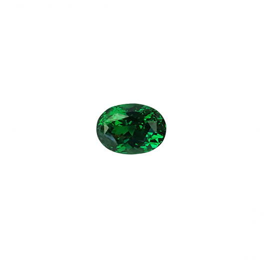 4.51ct Oval Fine Intense Green Tsavorite