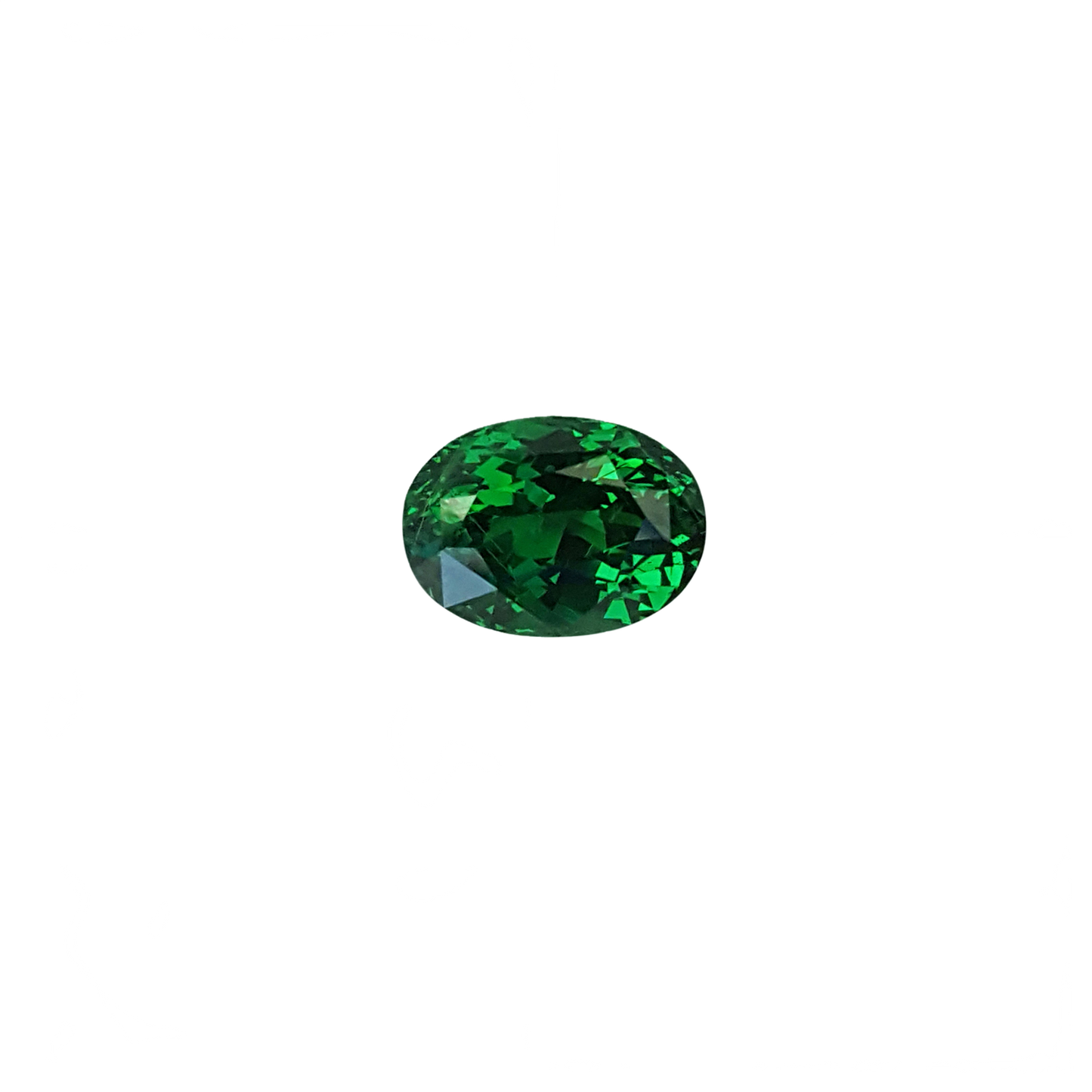 4.51ct Oval Fine Intense Green Tsavorite