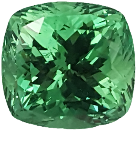 8.51ct Cushion Mint Garnet