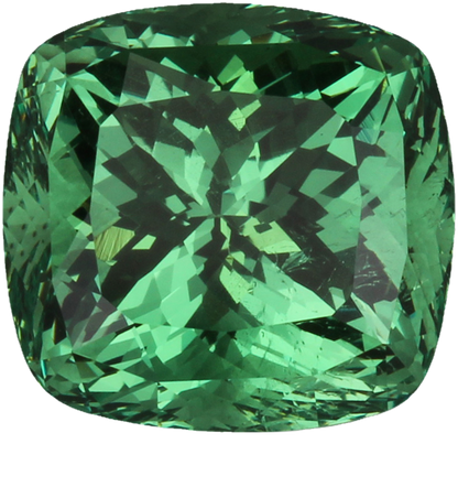8.51ct Cushion Mint Garnet
