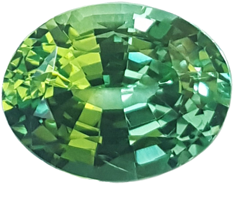 4.9ct Oval Mint Garnet
