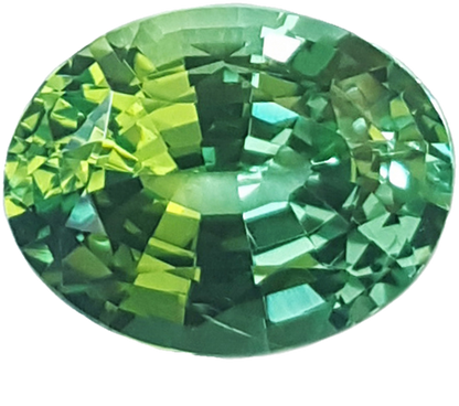 4.9ct Oval Mint Garnet