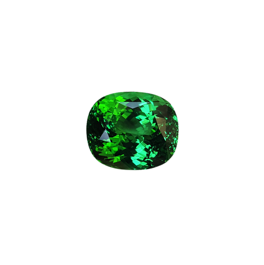 9.16ct Cushion Fine Intense Green Tsavorite