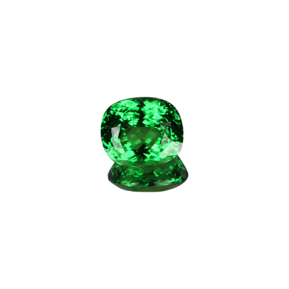 9.16ct Cushion Fine Intense Green Tsavorite