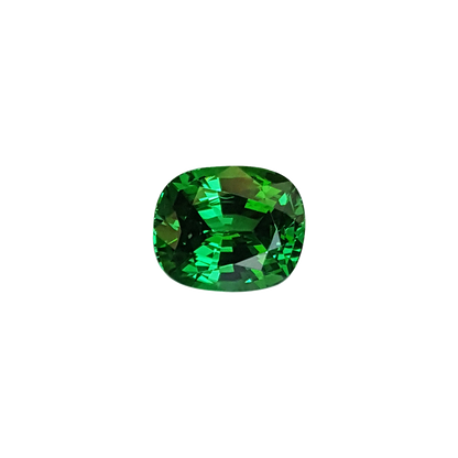 Cushion Gem Quality - Fine Intense Green Tsavorite