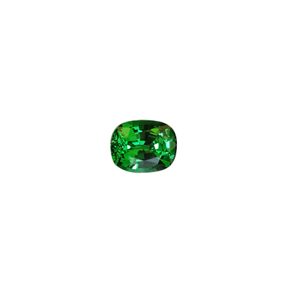 Cushion Gem Quality - Fine Intense Green Tsavorite