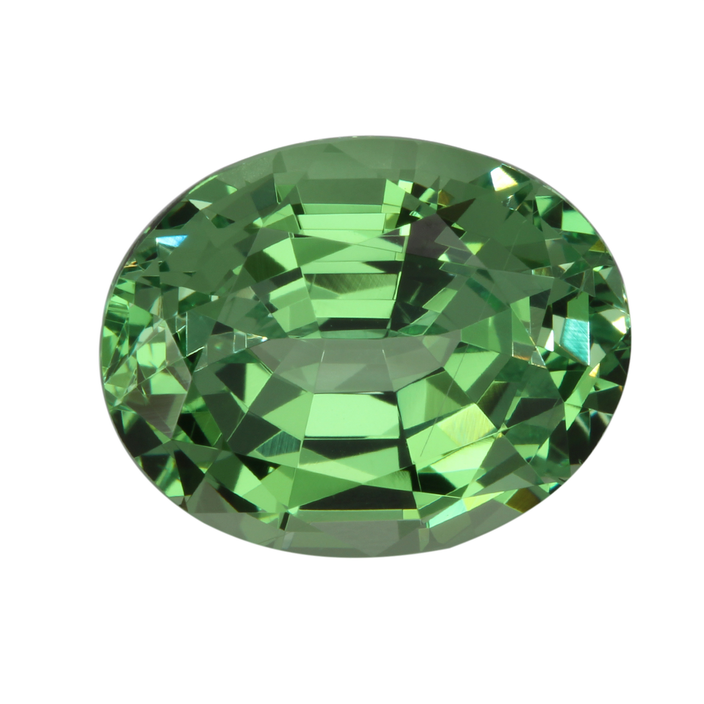 5.8ct Oval Open Green Tsavorite