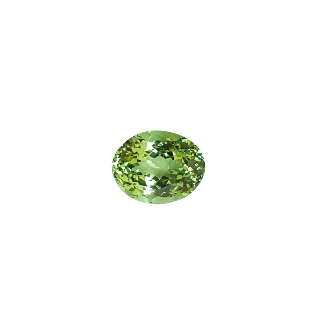 5.8ct Oval Open Green Tsavorite