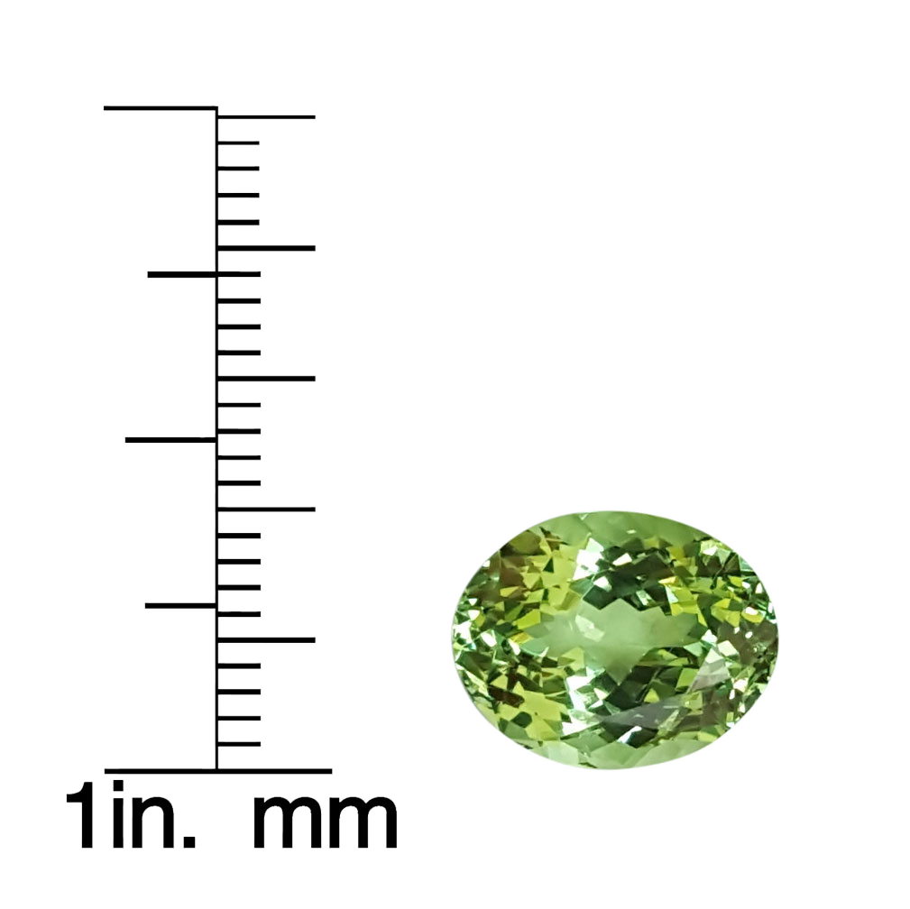 5.8ct Oval Open Green Tsavorite