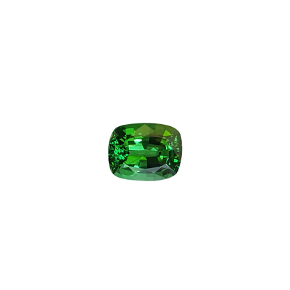 2.97ct Cushion Fine Intense Green Tsavorite