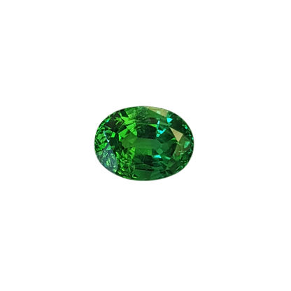 1.69ct Oval Bright Green Tsavorite