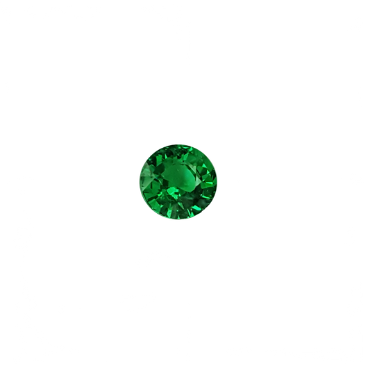 3.14ct Round Fine Intense Green Tsavorite