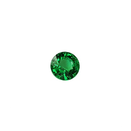 3.14ct Round Fine Intense Green Tsavorite