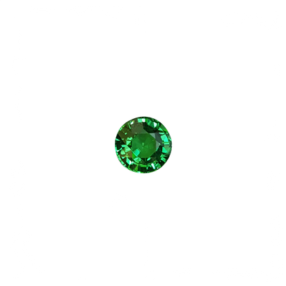 3.14ct Round Fine Intense Green Tsavorite