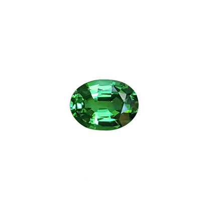 8x6mm Oval Bright Green Tsavorite