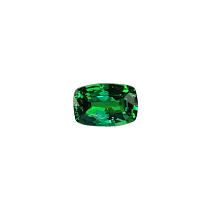0.94ct Cushion Light Green Tsavorite