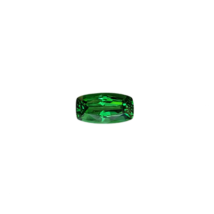 1.4ct Cushion Deep Minty Green Tsavorite