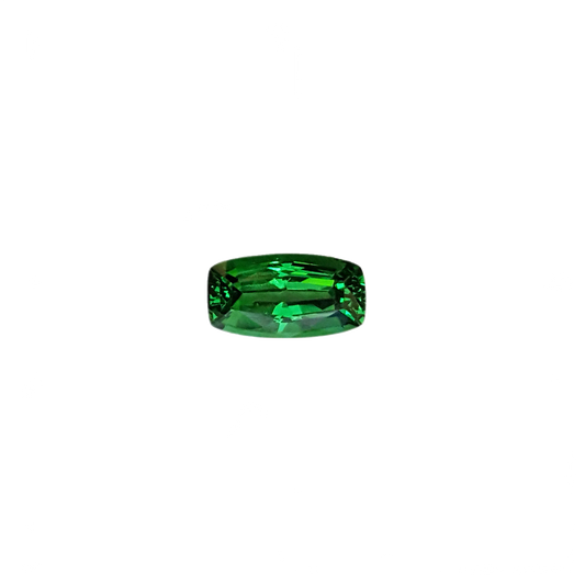 1.4ct Cushion Deep Minty Green Tsavorite