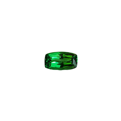 1.4ct Cushion Deep Minty Green Tsavorite