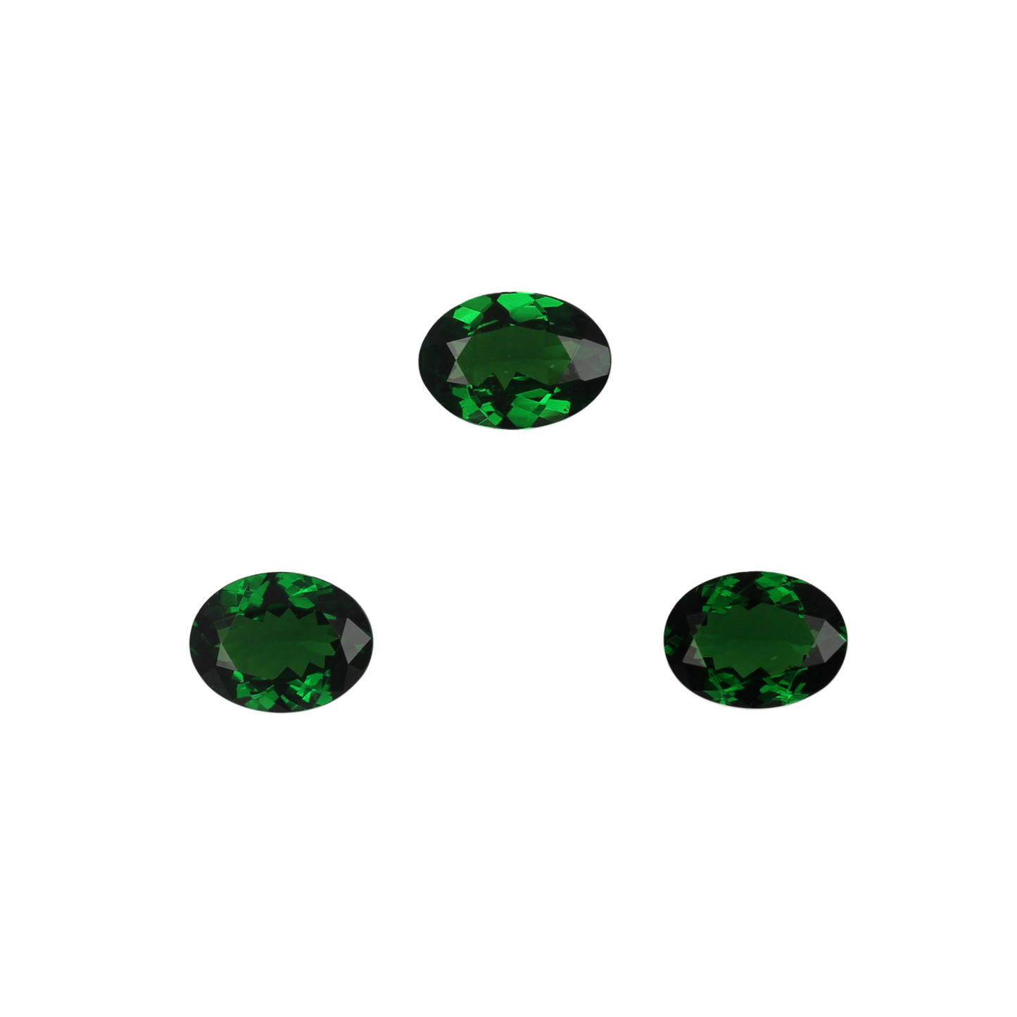 8x6mm Oval Fine Intense Green Tsavorite