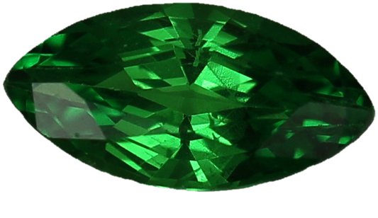 8.1x4.2mm Marquise Bright Green Tsavorite