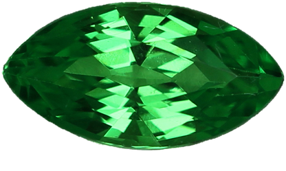 4.25mm Round Fine Intense Green Tsavorite