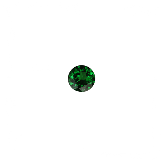 6.2mm Round Fine Intense Green Tsavorite
