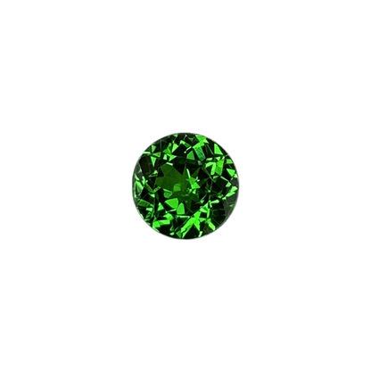 6.2mm Round Fine Intense Green Tsavorite