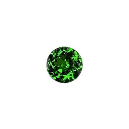 6.2mm Round Fine Intense Green Tsavorite