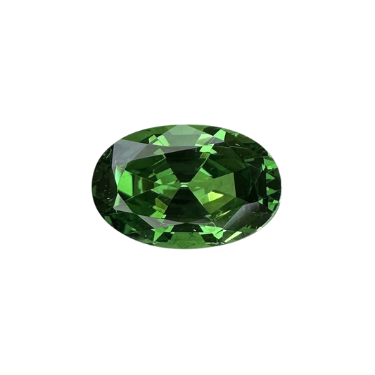 2.2ct Oval Bright Green Tsavorite