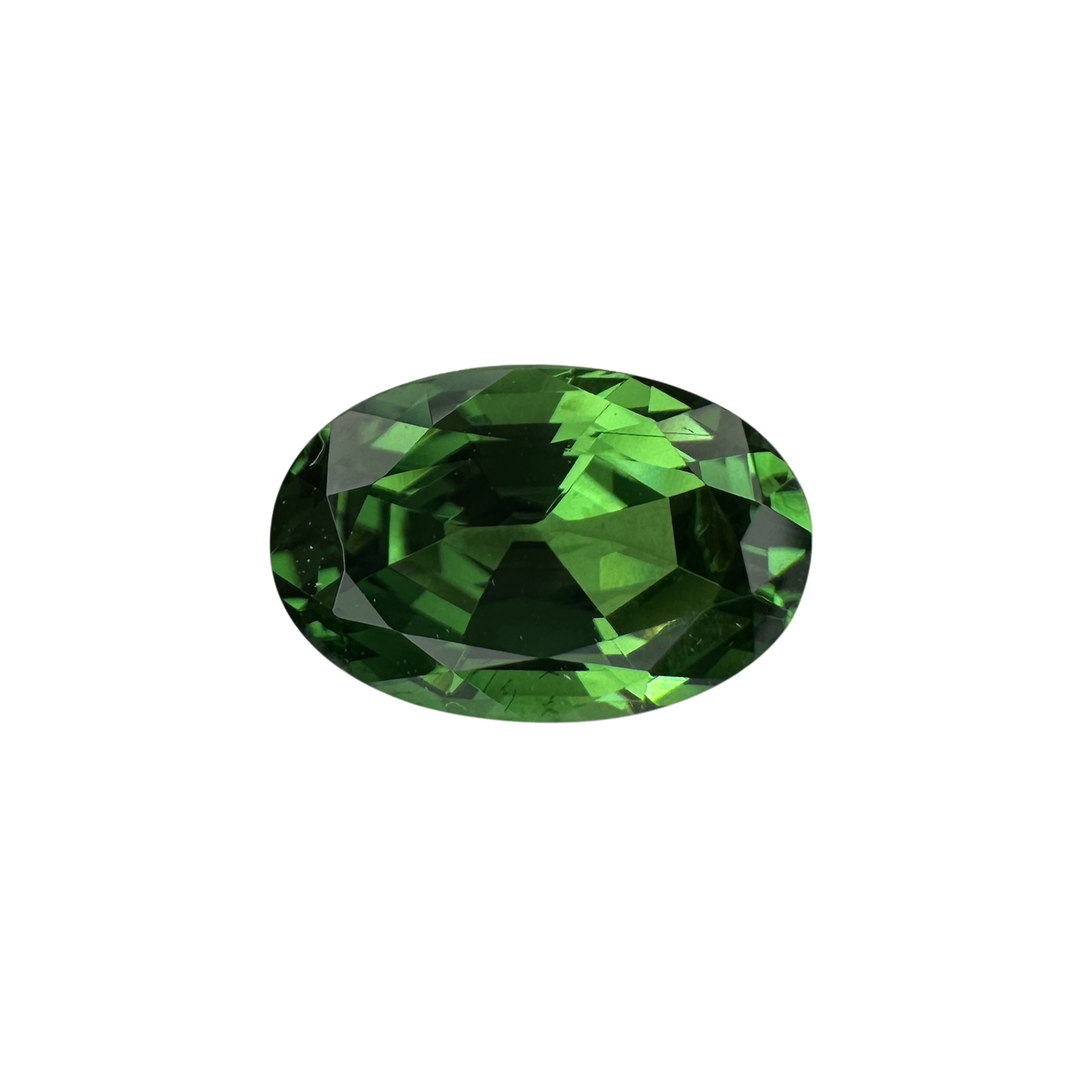 2.2ct Oval Bright Green Tsavorite