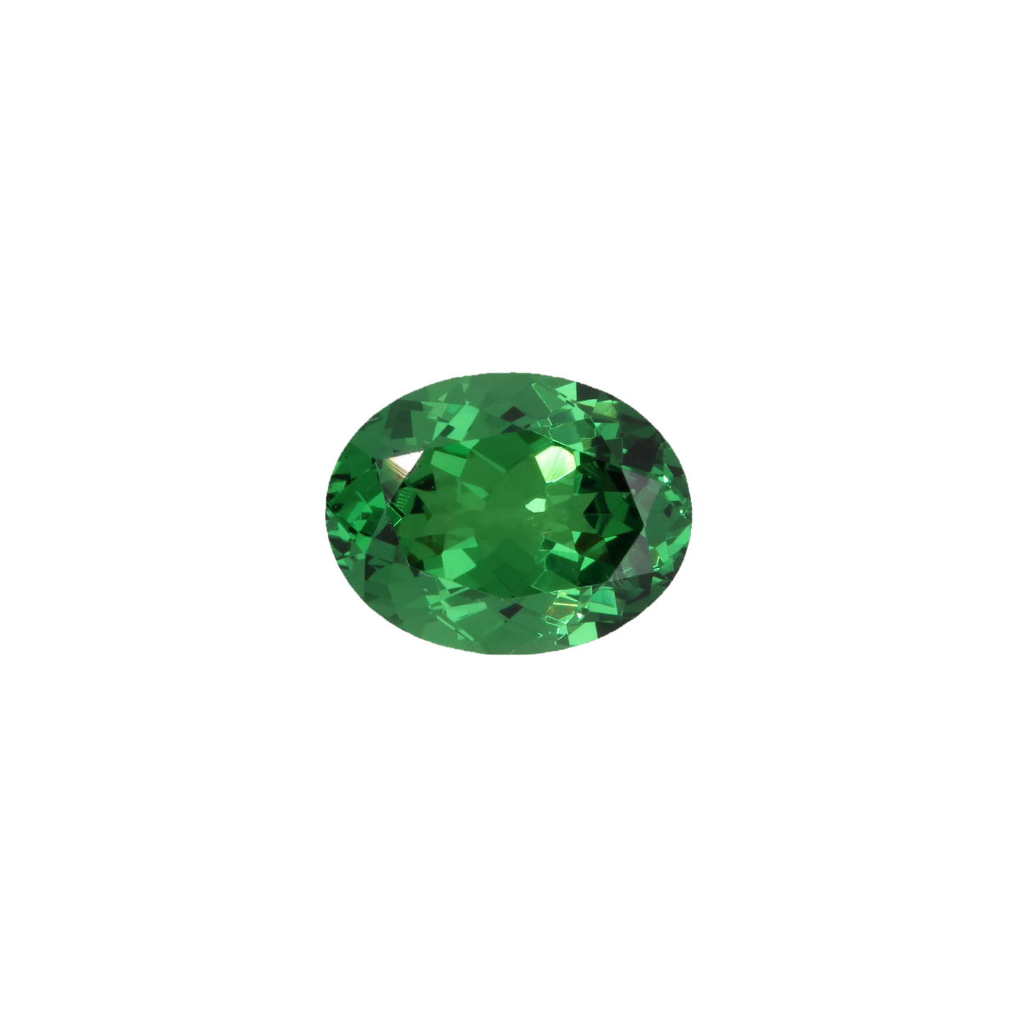 2.56ct Oval Bright Green Tsavorite