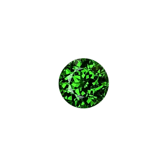 1.76ct Round Gem Quality - Fine Intense Green Tsavorite
