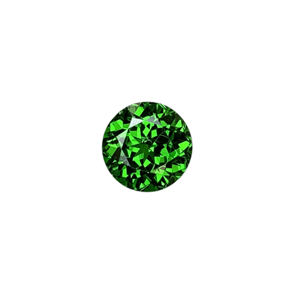 1.76ct Round Gem Quality - Fine Intense Green Tsavorite