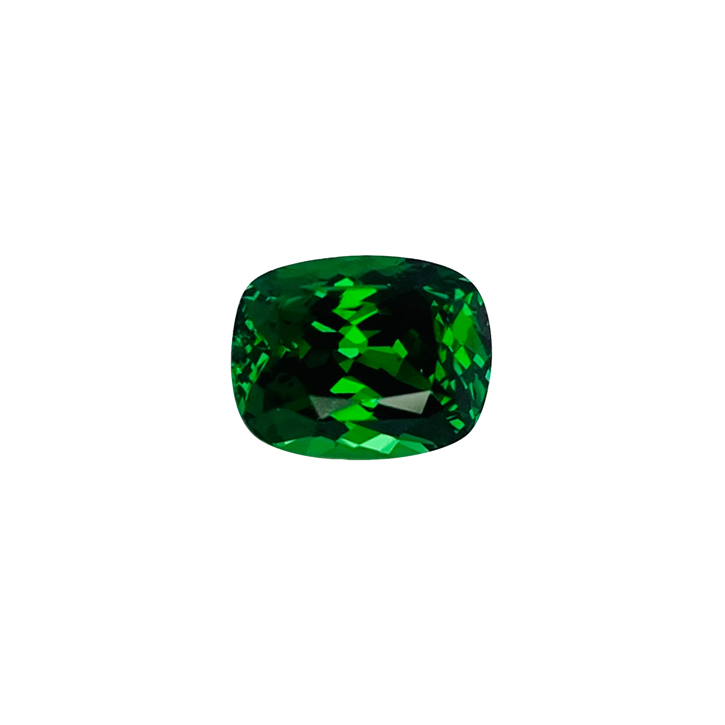 7.8x5.8mm Oval Fine Intense Green Tsavorite