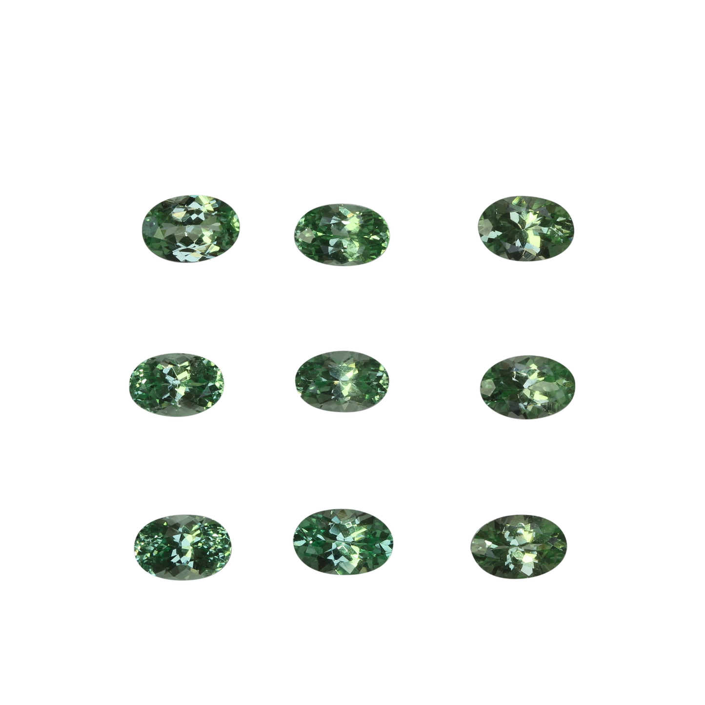 6x4mm Oval Mint Garnet