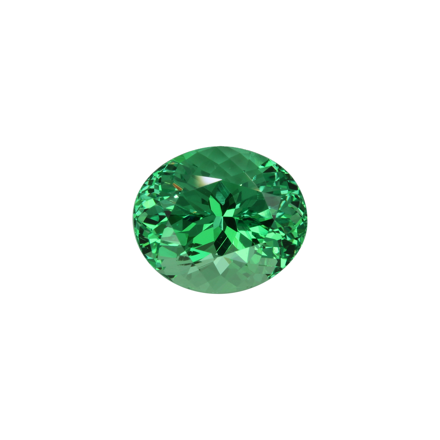 5.54ct Oval Mint Tsavorite Garnet