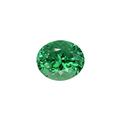 5.54ct Oval Mint Tsavorite Garnet