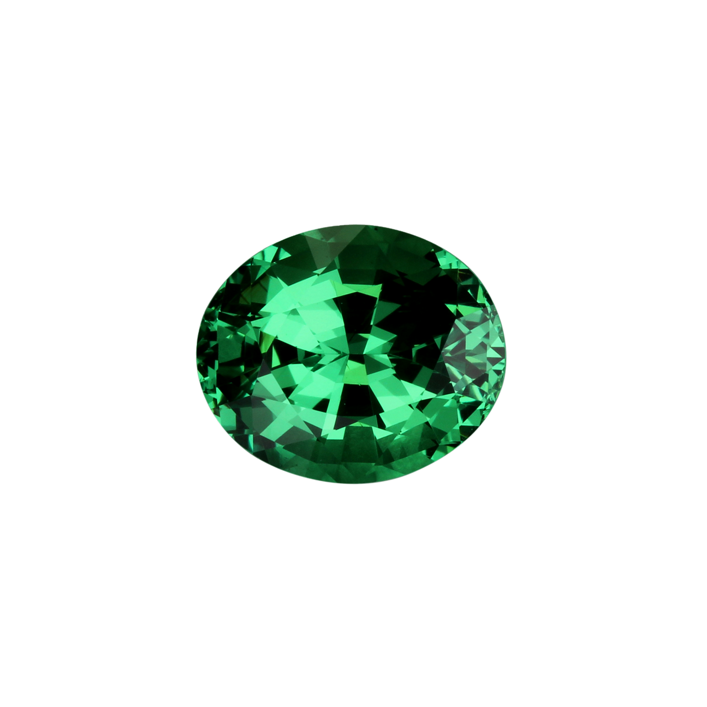 5.54ct Oval Mint Tsavorite Garnet