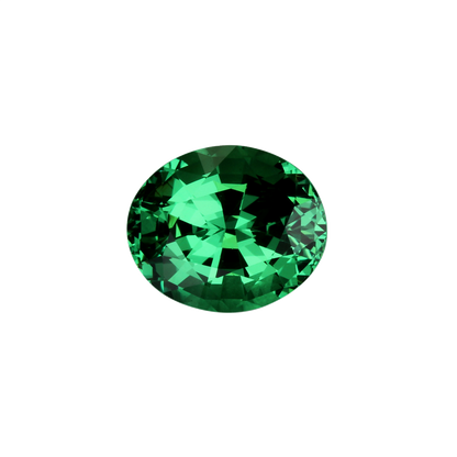 5.54ct Oval Mint Tsavorite Garnet