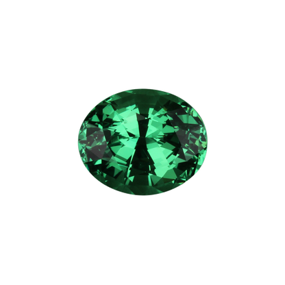 5.54ct Oval Mint Tsavorite Garnet