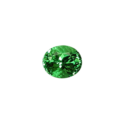 5.54ct Oval Mint Tsavorite Garnet